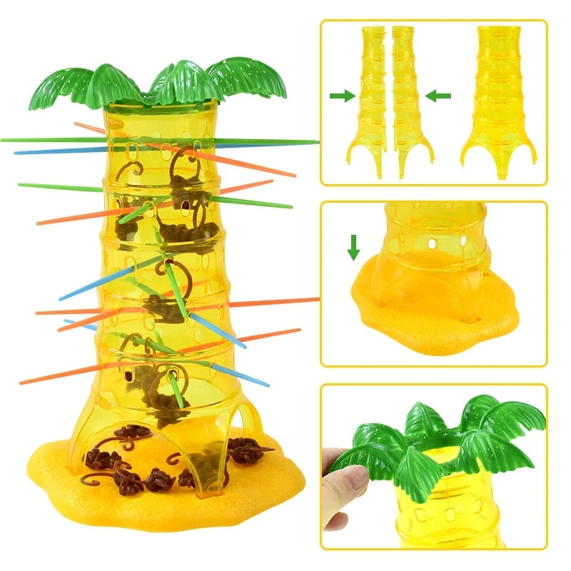 Climbing Monkeys Family Board Game – Kids Skill Toy