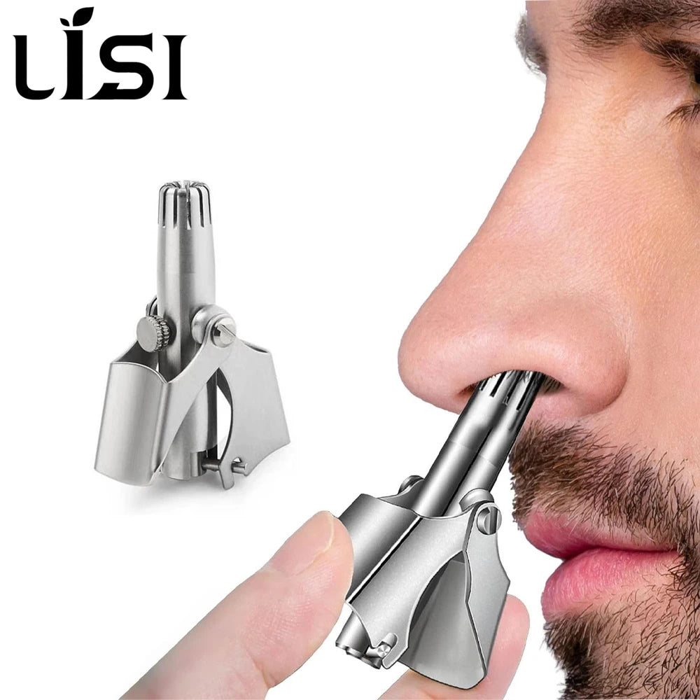 Manual Stainless Steel Nose & Ear Hair Trimmer