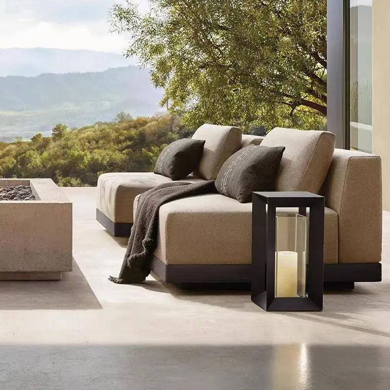 Aluminum Outdoor Modular Sofa Set For Garden Lounge
