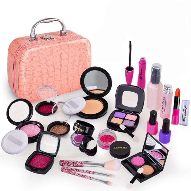 Kids Pretend Makeup Vanity Set Educational Role Play