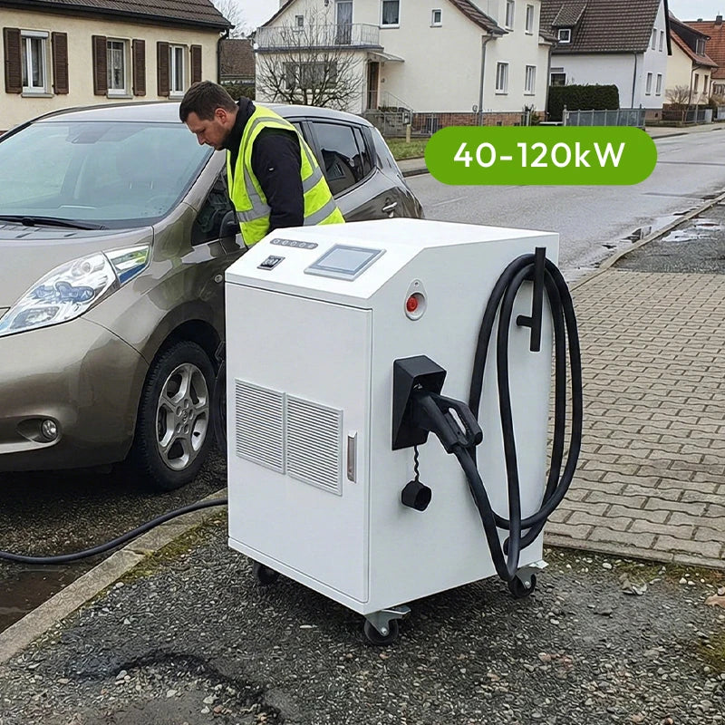 Mobile DC EV Fast Charging Station 40–120 kW