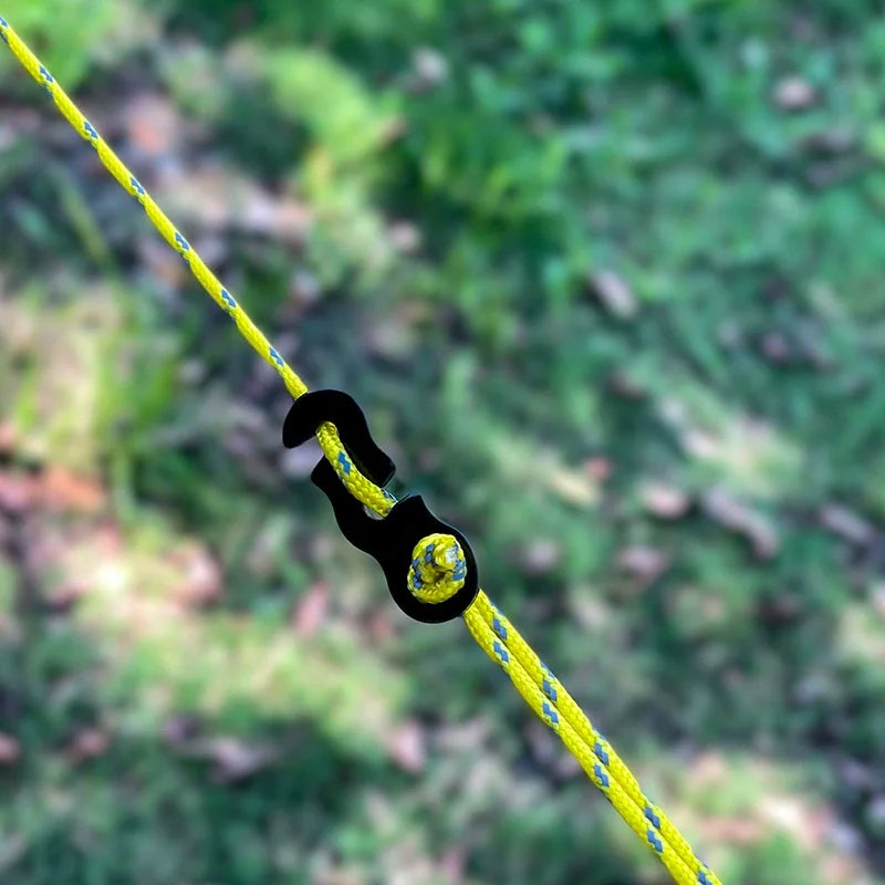 Reflective Camping Guy Lines With Aluminum Tensioners
