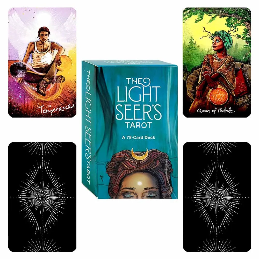 78-Card Light Prophet Tarot Deck English Divination Set