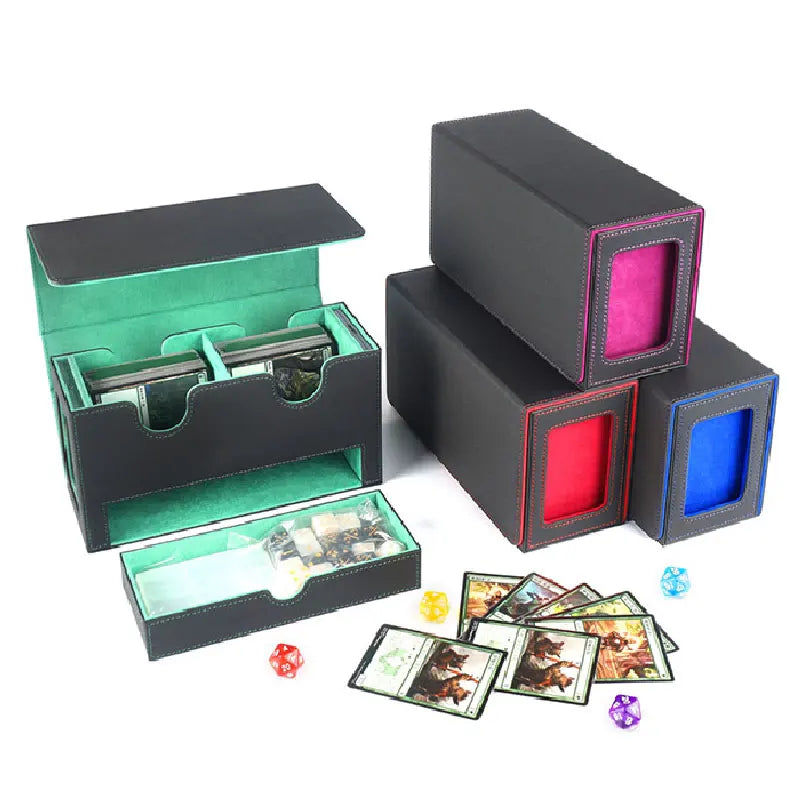 Commander Card Deck Box – Triple-Sleeved TCG Storage