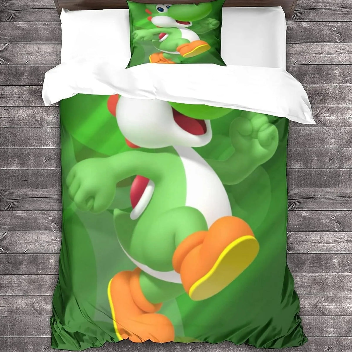 Cartoon Island Bedding Set With Duvet Cover & Pillowcase