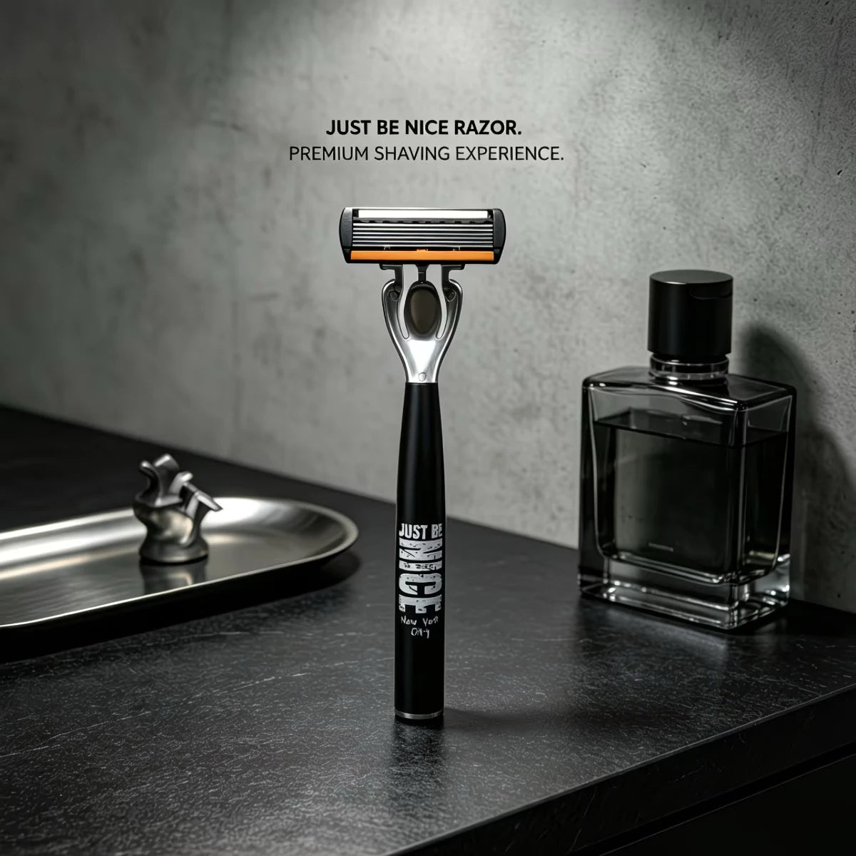 Men’s Manual Safety Razor Set With 6-Layer Blades