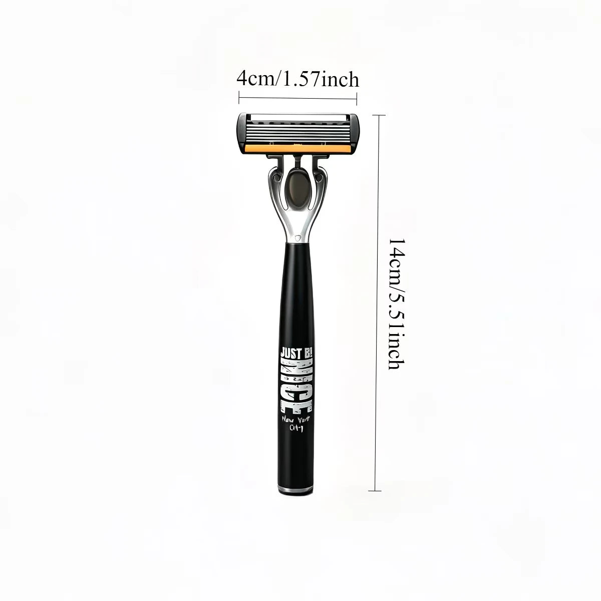 Men’s Manual Safety Razor Set With 6-Layer Blades