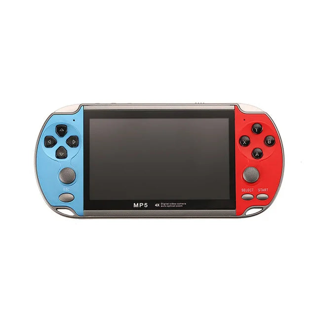 Blue Red Color Retro Handheld Game Console 4.3" With 10000 Games