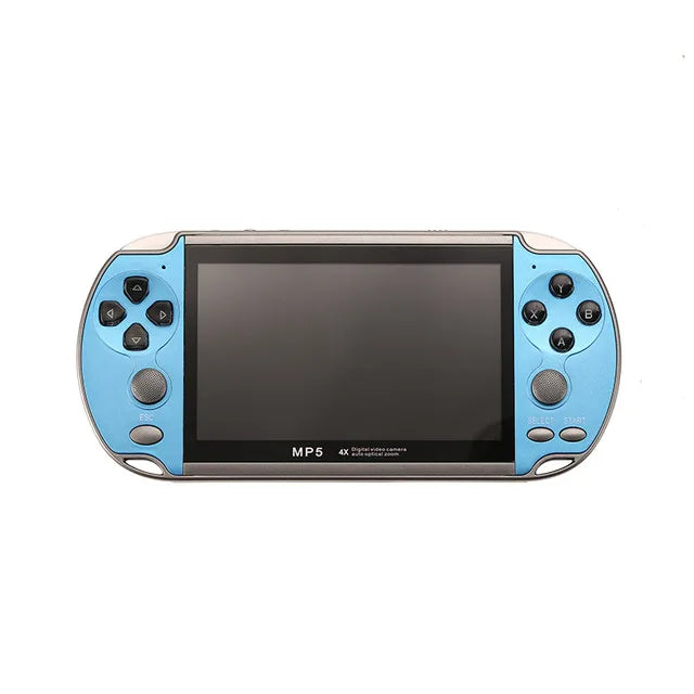 Blue Color Retro Handheld Game Console 4.3" With 10000 Games