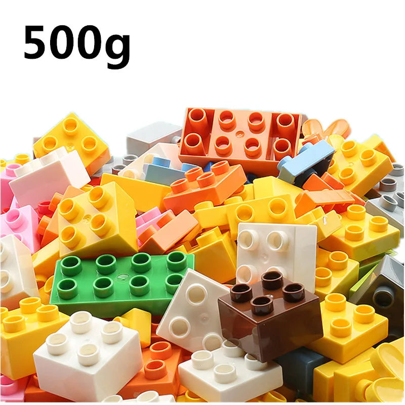 500g basic blocks Color Marble Run Building Blocks Set With Spiral Tracks
