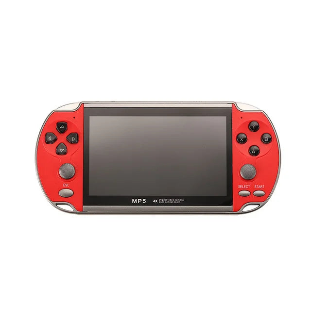 Red Color Retro Handheld Game Console 4.3" With 10000 Games