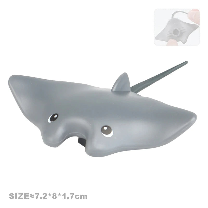 Devil fish Color Animal Building Block Accessories Set for Kids Play