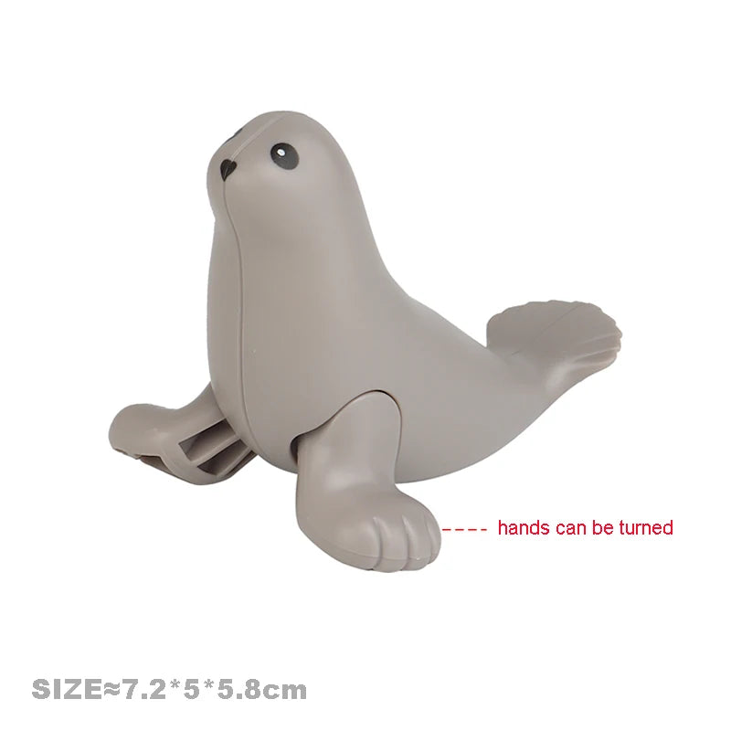 Cute sea lion Color Animal Building Block Accessories Set for Kids Play