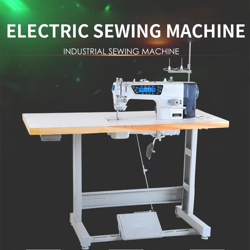 High-Speed Industrial Lockstitch Sewing Machine 550W