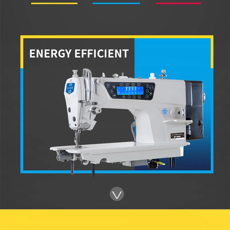 High-Speed Industrial Lockstitch Sewing Machine 550W