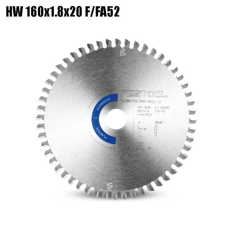 205555 Color 160 mm Circular Saw Blades For Plunge And Handheld Saws