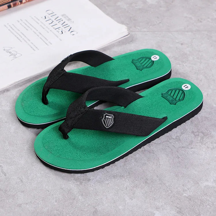 Green Color Men’s EVA Beach Clogs Slippers – Lightweight Non-Slip