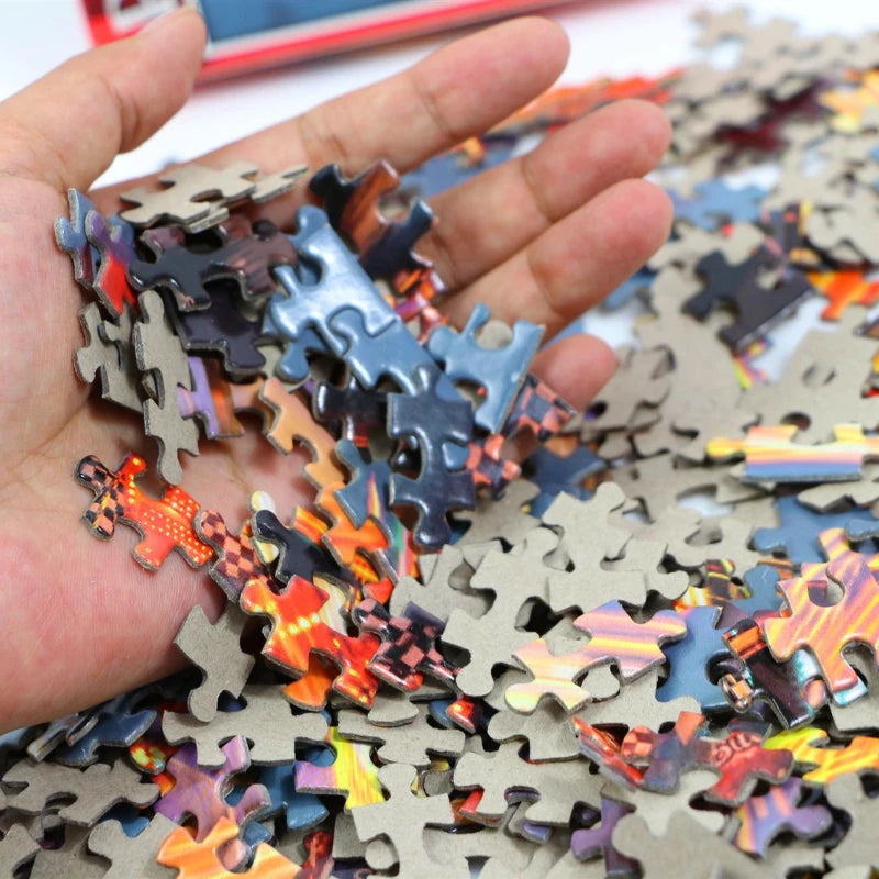 500-Piece Landscape Jigsaw Puzzle Paper Art 46 x 28 cm