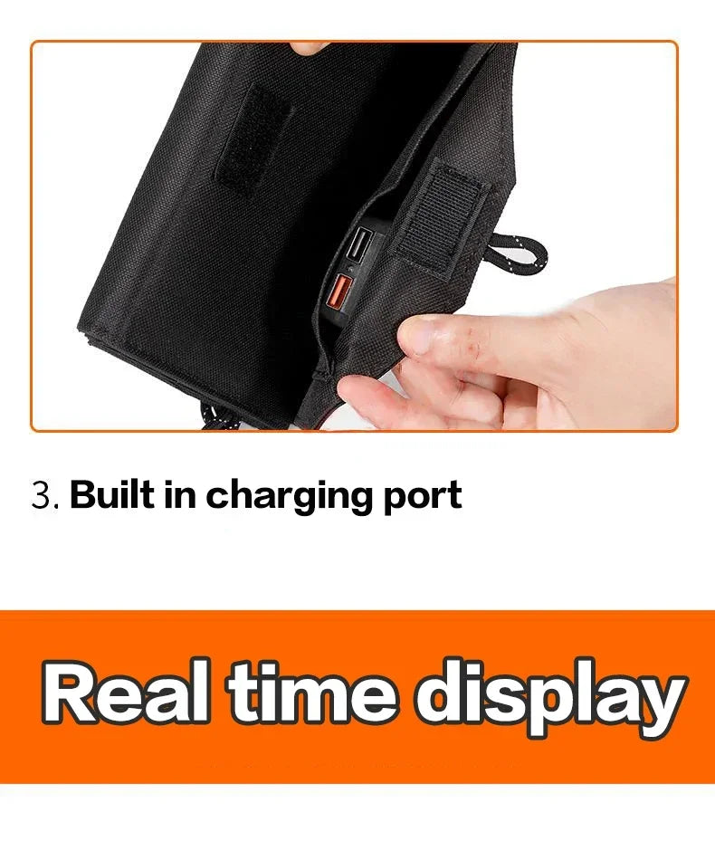 Foldable 100W Solar Panel Charger With USB 5V Output