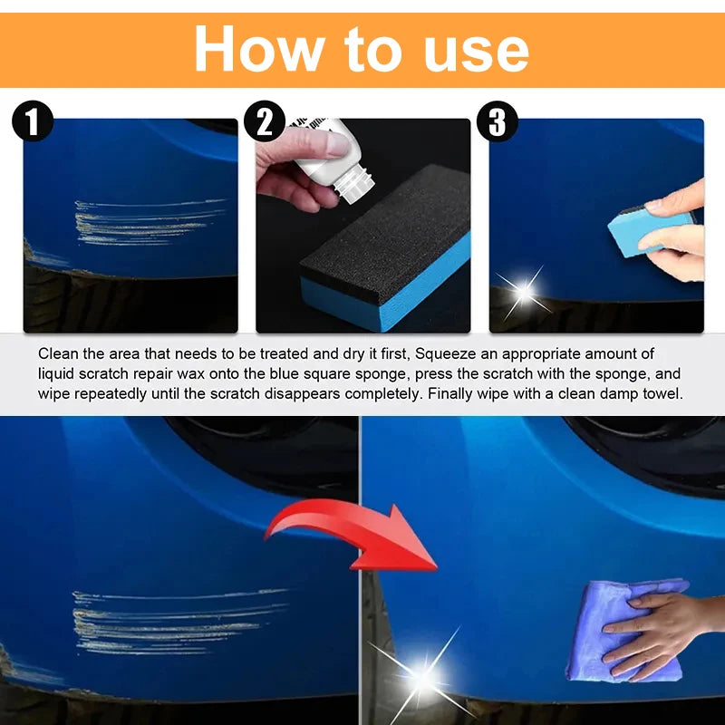 Car Scratch Remover Wax Compound For Paint Care