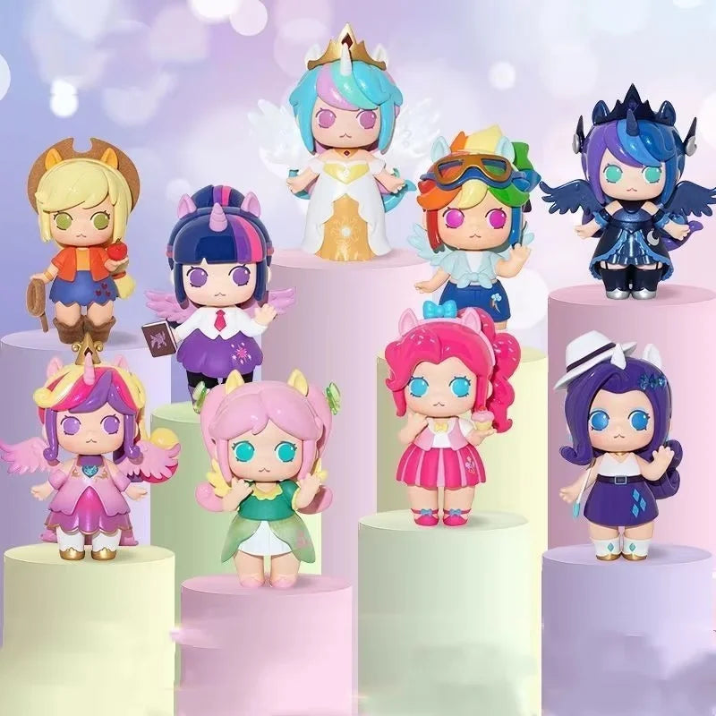 Miniworld Blind Box Girl Figure – Cute PVC Room Decor