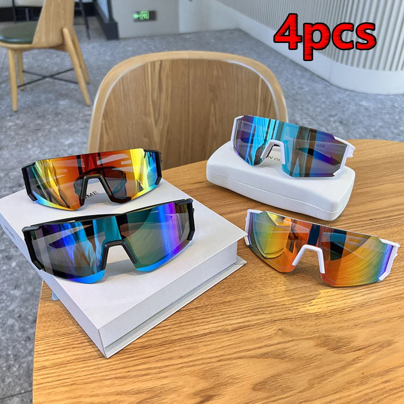 4pcs z20 Color Outdoor Sports UV400 Cycling Glasses – Sandproof Shield