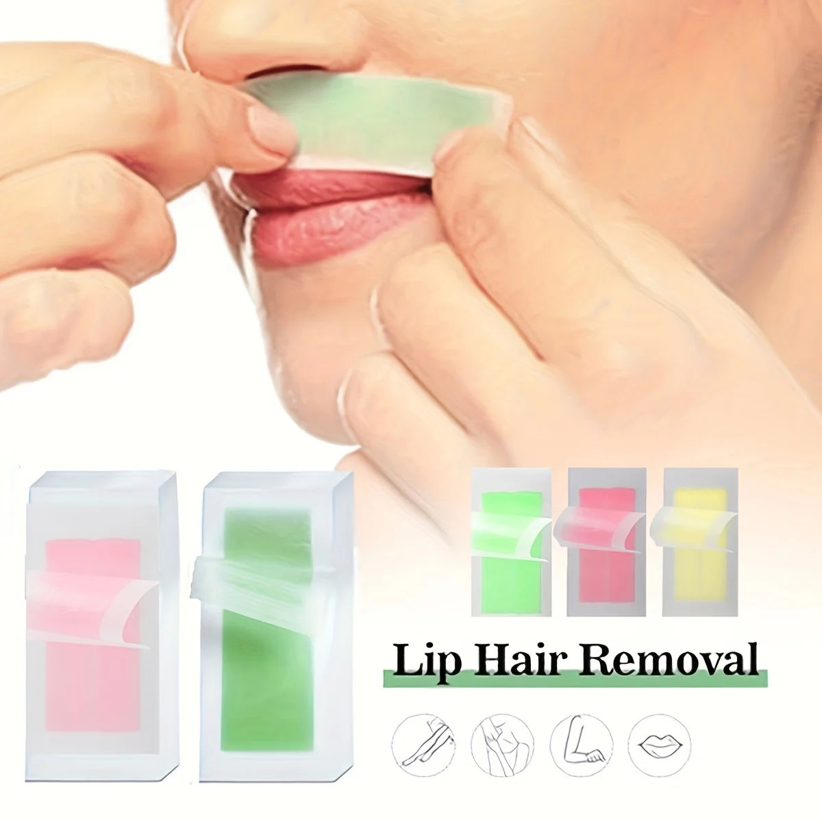 Cold Wax Strips For Hair Removal – Face, Body & Legs