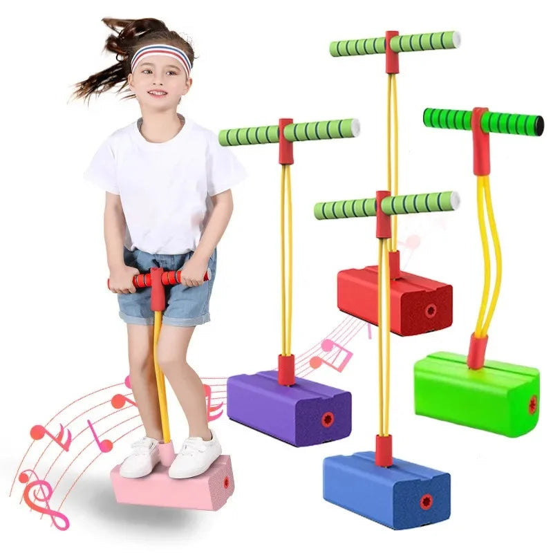 Kids Frog Jumping Balance Toy – Foam Fitness Bouncer