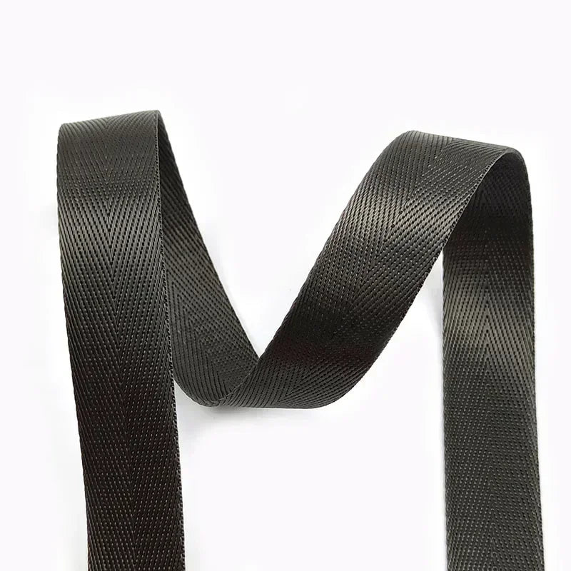 DarkGray Color Nylon Webbing Strap Tape for Bags and Backpacks