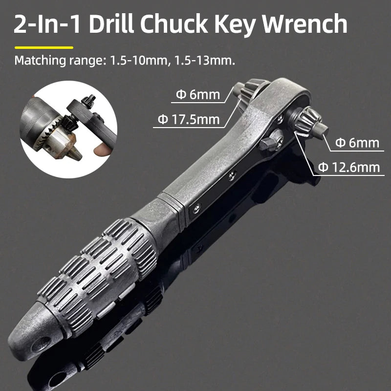 Accessory key Color Keyless Drill Chuck Adapter With SDS Plus Shank 1/2-20UNF