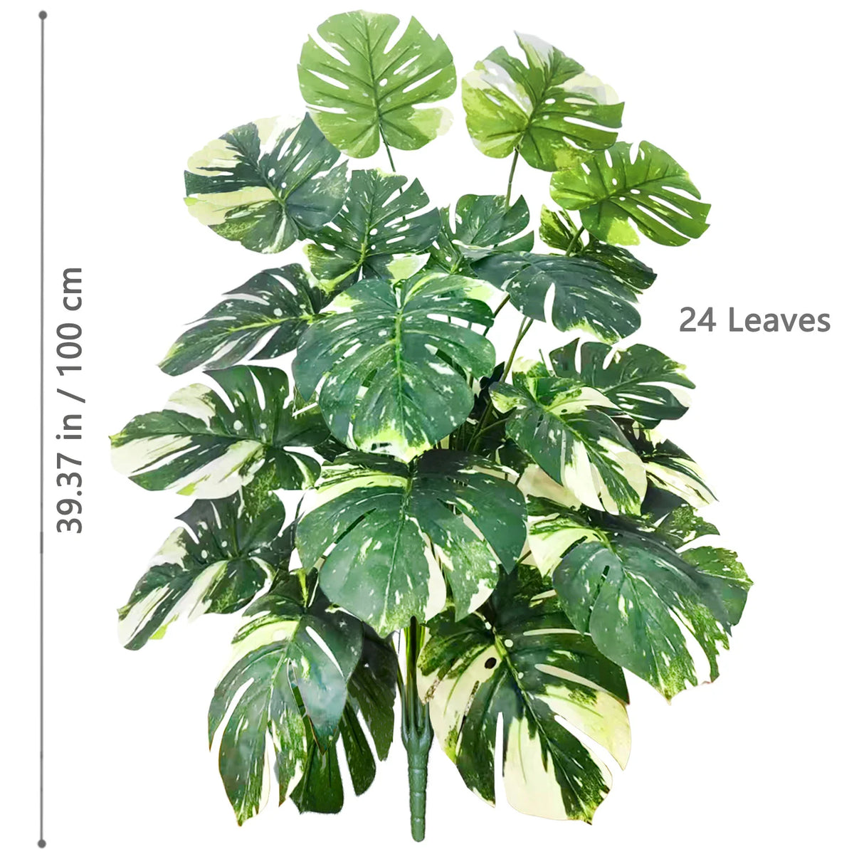 H-GBY-24Y-100-Z-22 Color Artificial Monstera Tree Floor Plant for Home and Office