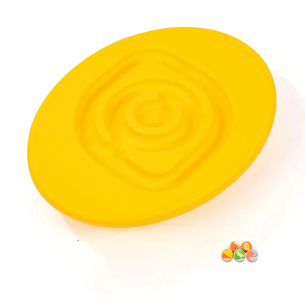 YELLOW Color Kids Balance Board Rocker Toy – Fitness & Coordination