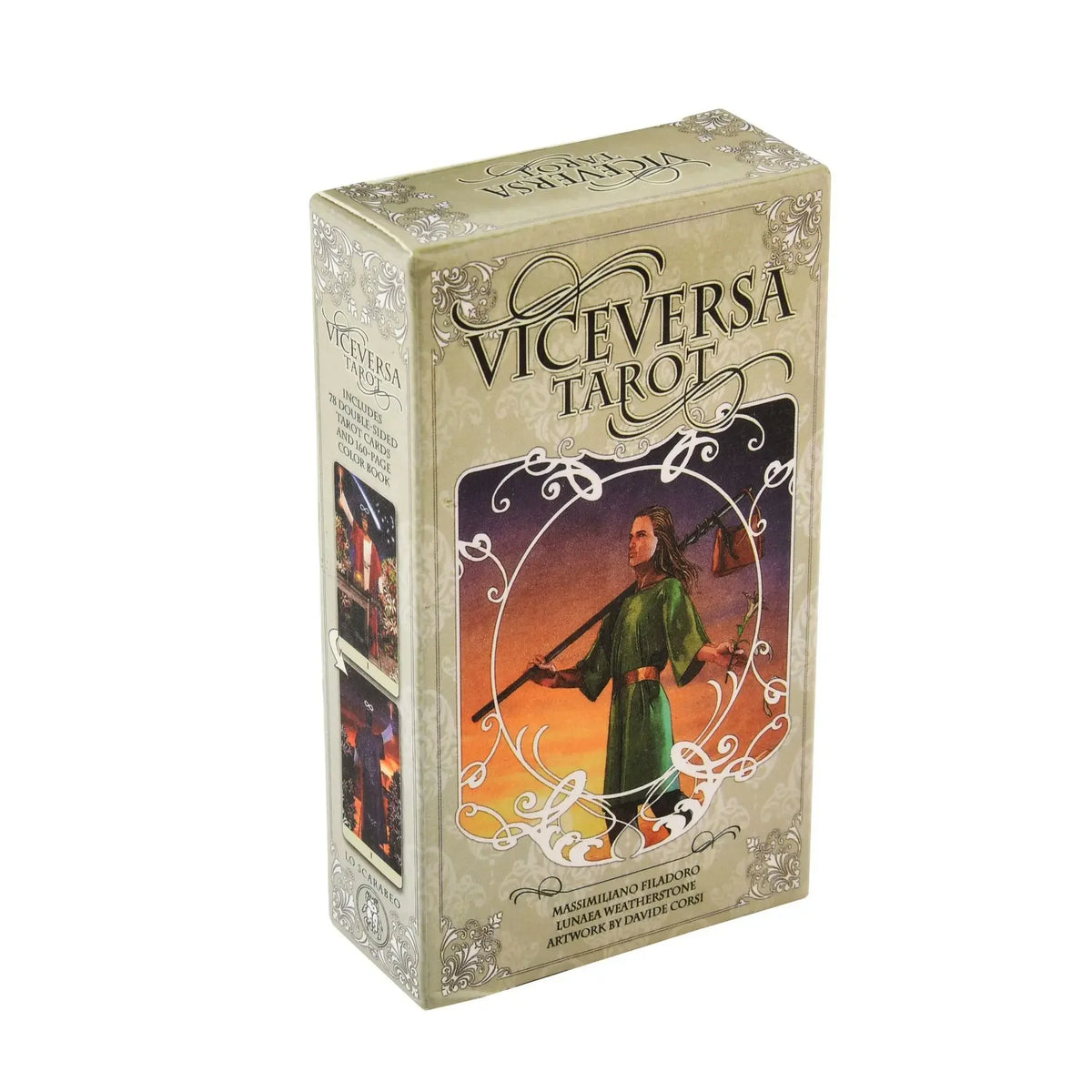 40 Color Compact English Tarot Card Deck With PDF Guide