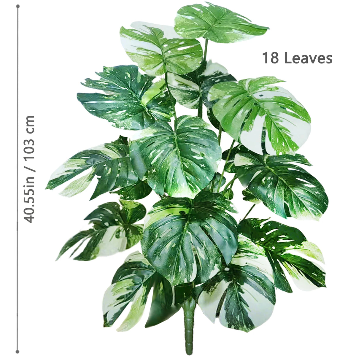 GBY3-HS-103-Z22 Color Artificial Monstera Tree Floor Plant for Home and Office