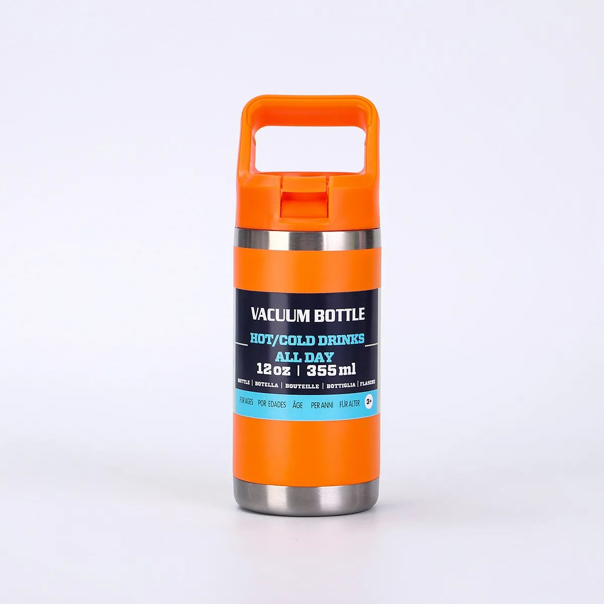 People Color 12 oz Insulated Tumbler With Handle And Straw Lid