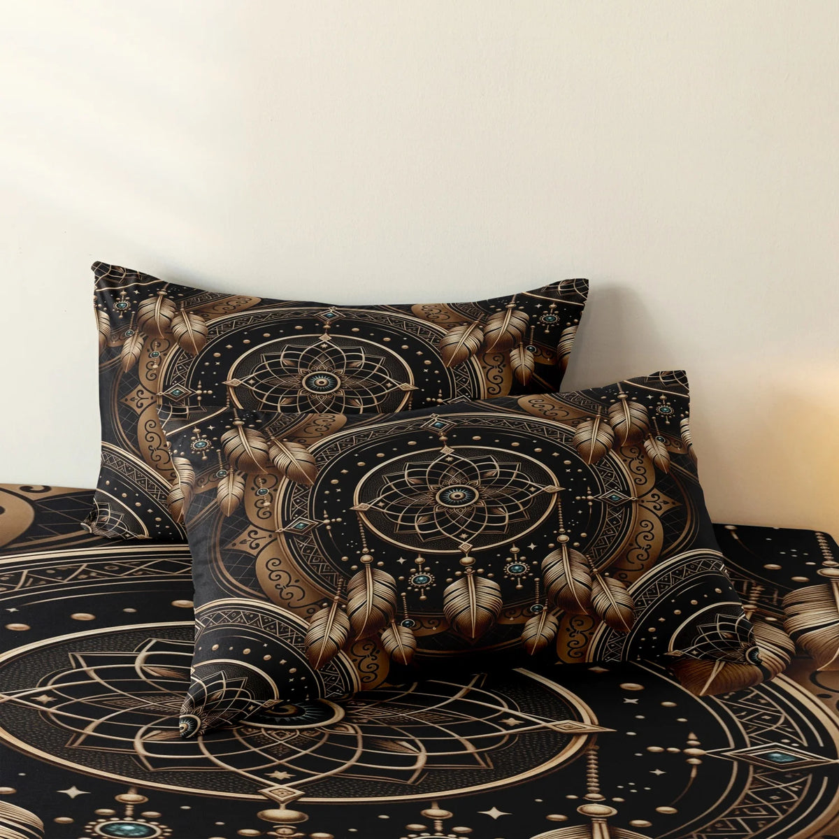 Dreamcatcher Tribal Duvet Cover Set With Pillowcases