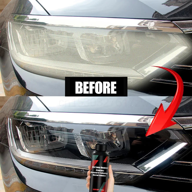 Car Headlight Restoration Polish – Clarity Repair Agent