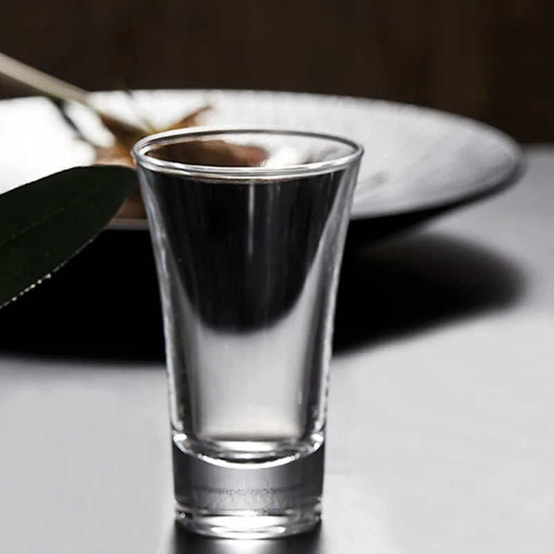 20 ml Clear Glass Shot Cup – Thick Base Party Goblet