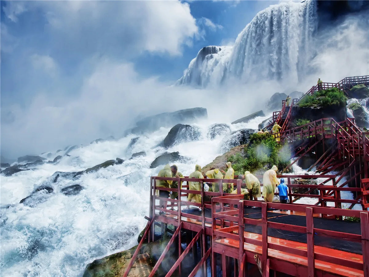 Niagara Falls Color 500-Piece Landscape Jigsaw Puzzle Paper Art 46 x 28 cm