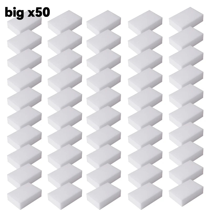 big x50 Color Melamine Magic Eraser Sponges For Home Cleaning