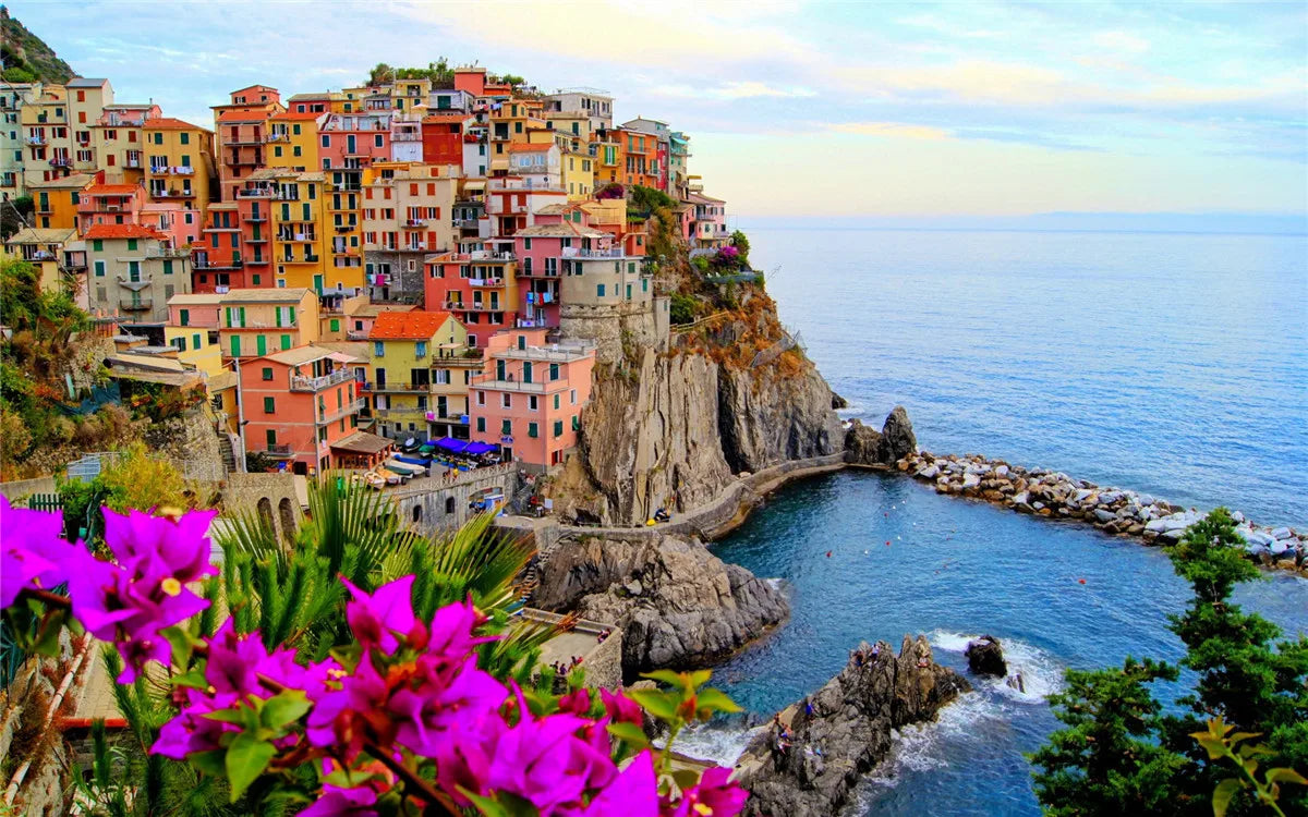 Cinque Terre Color 500-Piece Landscape Jigsaw Puzzle Paper Art 46 x 28 cm