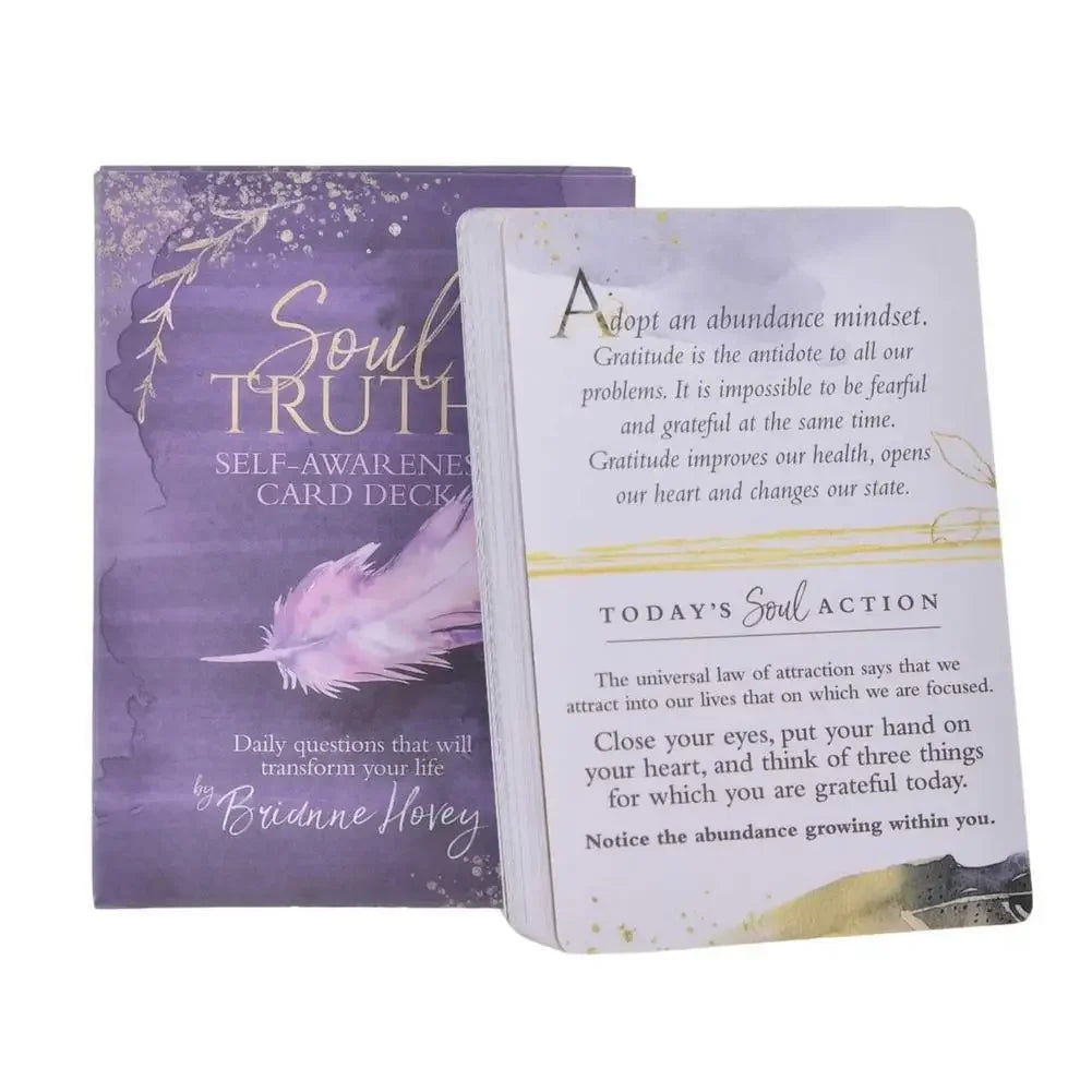 Compact English Tarot Card Deck With PDF Guide
