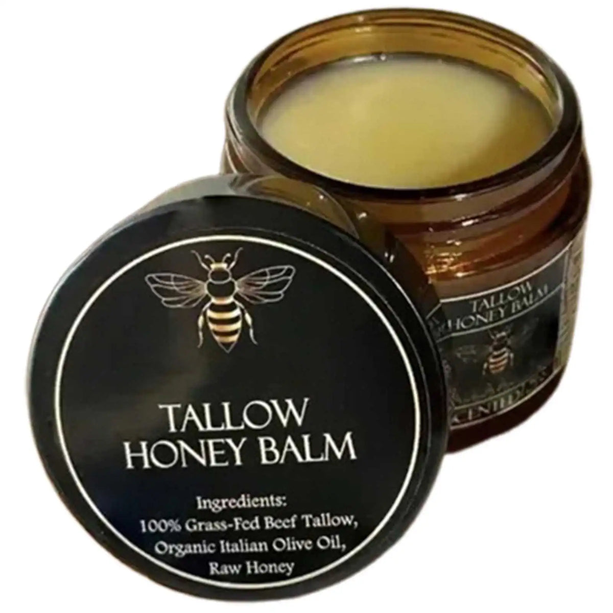 Unscented Color Beef Tallow Honey Balm Cream – Nourishing Natural Moisturizer
