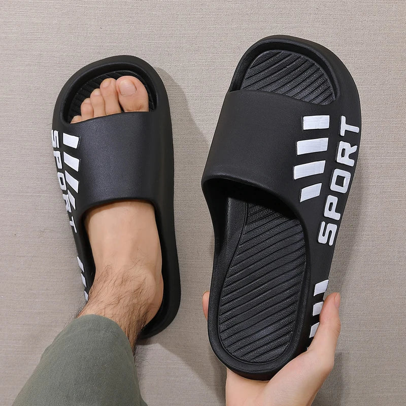 Men’s EVA Shower Slippers Indoor Outdoor Non-Slip Slides
