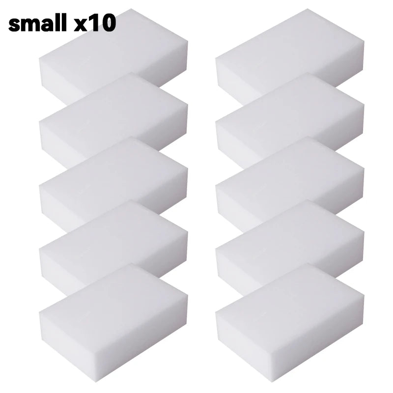 small x10 Color Melamine Magic Eraser Sponges For Home Cleaning