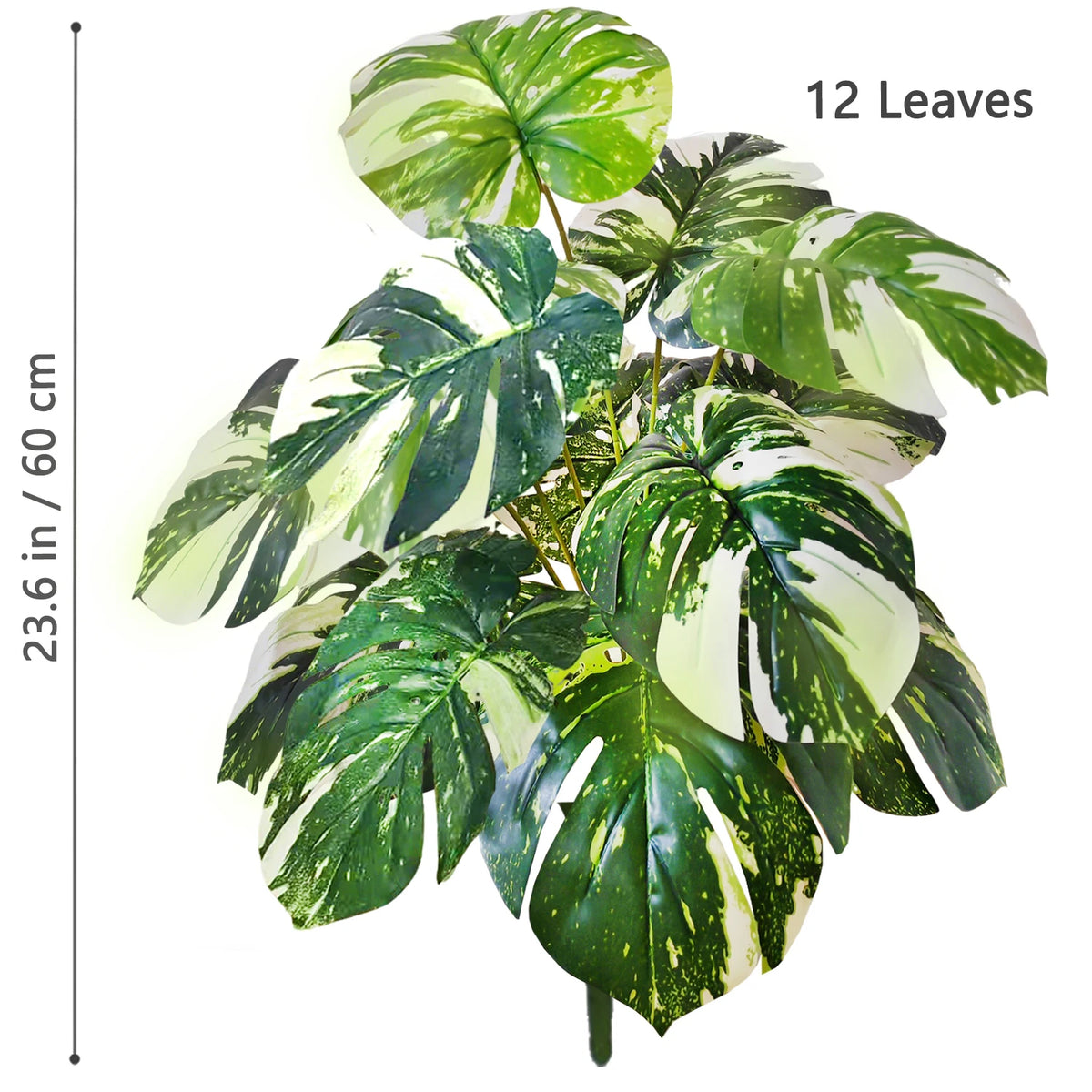 HGB-12Y-60-Z22 Color Artificial Monstera Tree Floor Plant for Home and Office