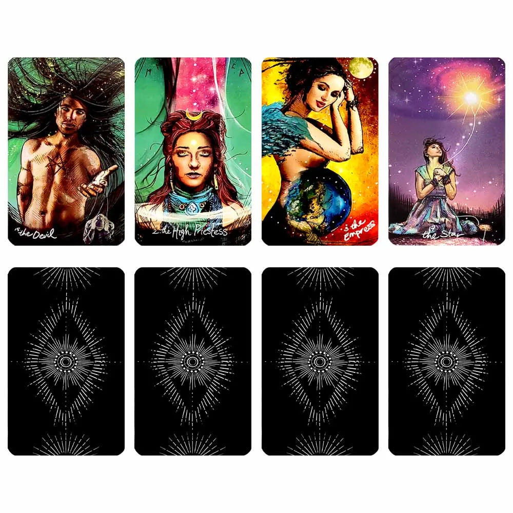 78-Card Light Prophet Tarot Deck English Divination Set
