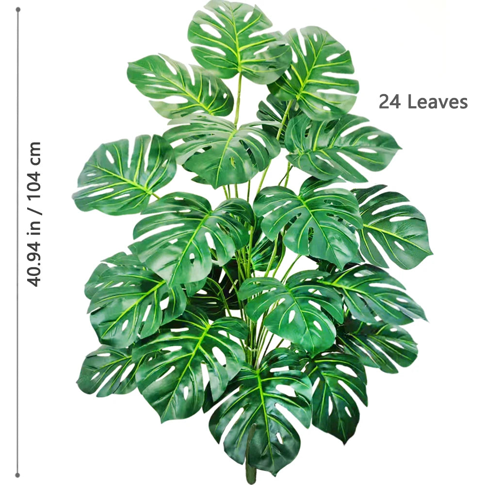 SL-GBY-24Y-104-Z22 Color Artificial Monstera Tree Floor Plant for Home and Office