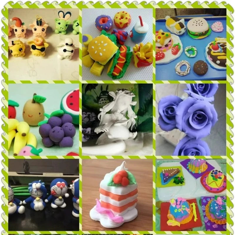 Super Light Modeling Clay Set for Kids DIY Crafts