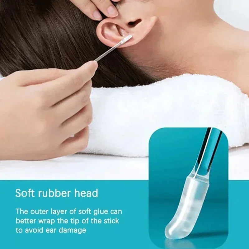 Adhesive Ear Wax Removal Sticks – Soft Reusable Ear Cleaner